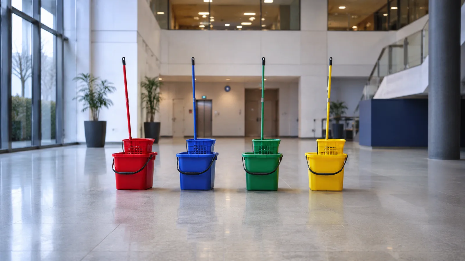 COSHH Cleaning Colour Codes Explained