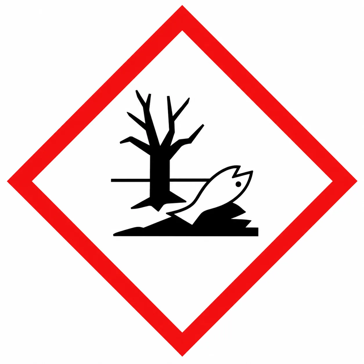 GHS09 environmental hazard pictogram.